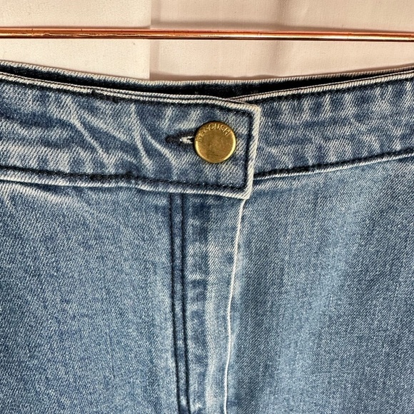 Manoush denim micro mini with rainbow details on pockets size 4 - Picture 4 of 7